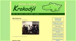 Desktop Screenshot of dckrokodyl.cz